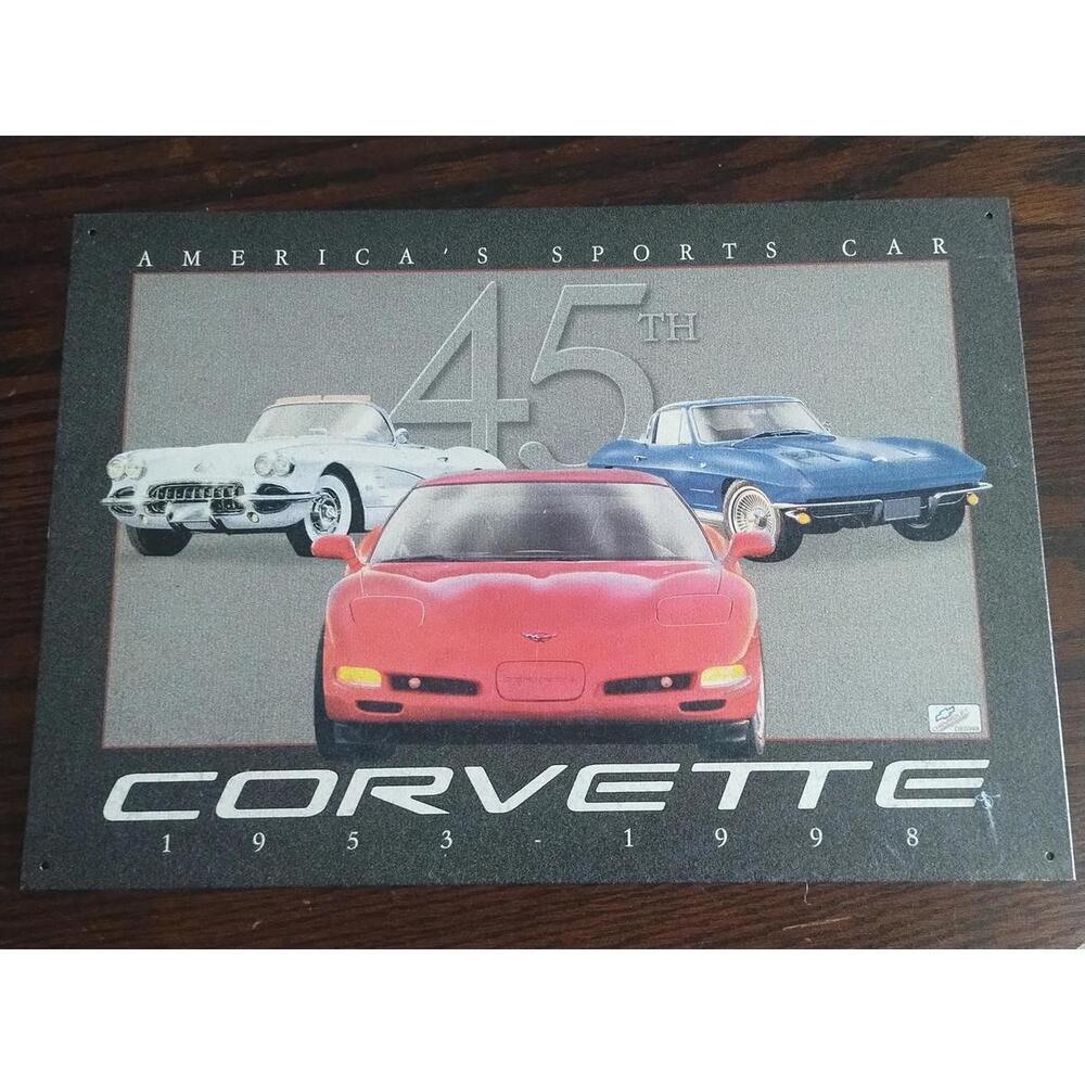 Corvette Garage signsโ lot of 2